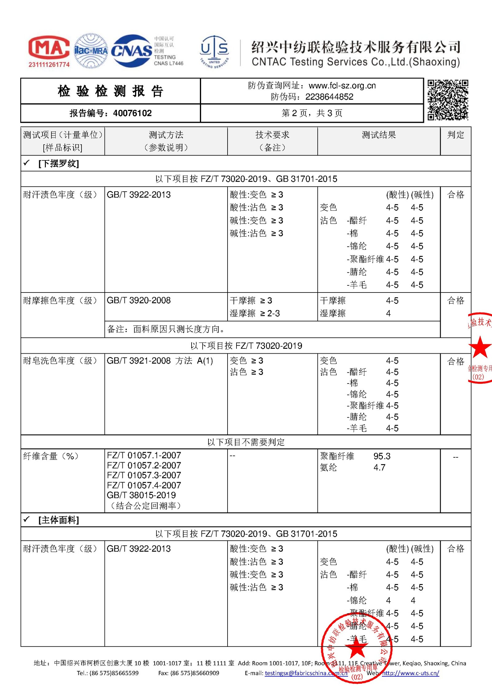 AimBry certification document